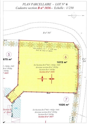 terrain a batir à la vente -   50340  HELLEVILLE, surface 1072 m2 vente terrain a batir - UBI437681432